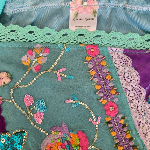 Bejewelled Enchantment Top | Roselani Jasmin | Size Small - Picture 8 of 12